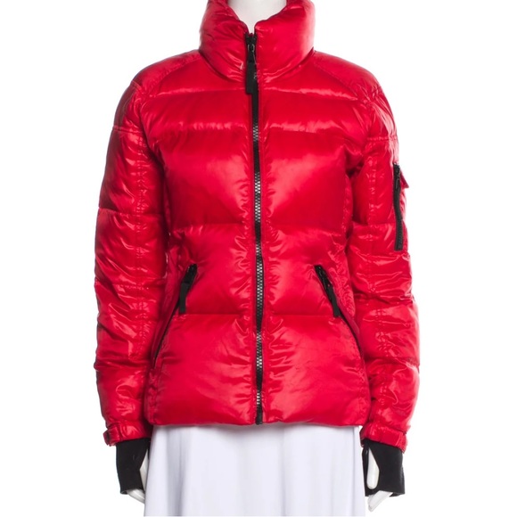 WALTER BAKER - Women’s Red Puffer Jacket - S - Picture 1 of 4